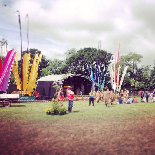 The Summerhouse Stage resides in the corner of the Theatre field @glastotandc at Glastonbury Festival @glastonbury