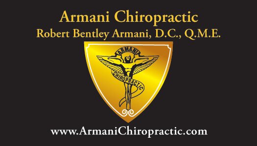 Armani Chiropractic
http://t.co/LNh9NwLAUX
6525 Van Nuys Blvd., Van Nuys, CA 91401 Tel: 818-988-2123
Dr. Robert B. Armani
Chiropractor in Van Nuys