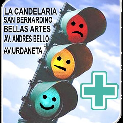 ☞ INFORMANDO TRÁFICO - EMERGENCIAS-CLIMA⚡: La Candelaria - Av. Andres Bello y Urdaneta- San Bernardino -Bellas Artes - Cota Mil - Zona de Clínicas y Hospitales.