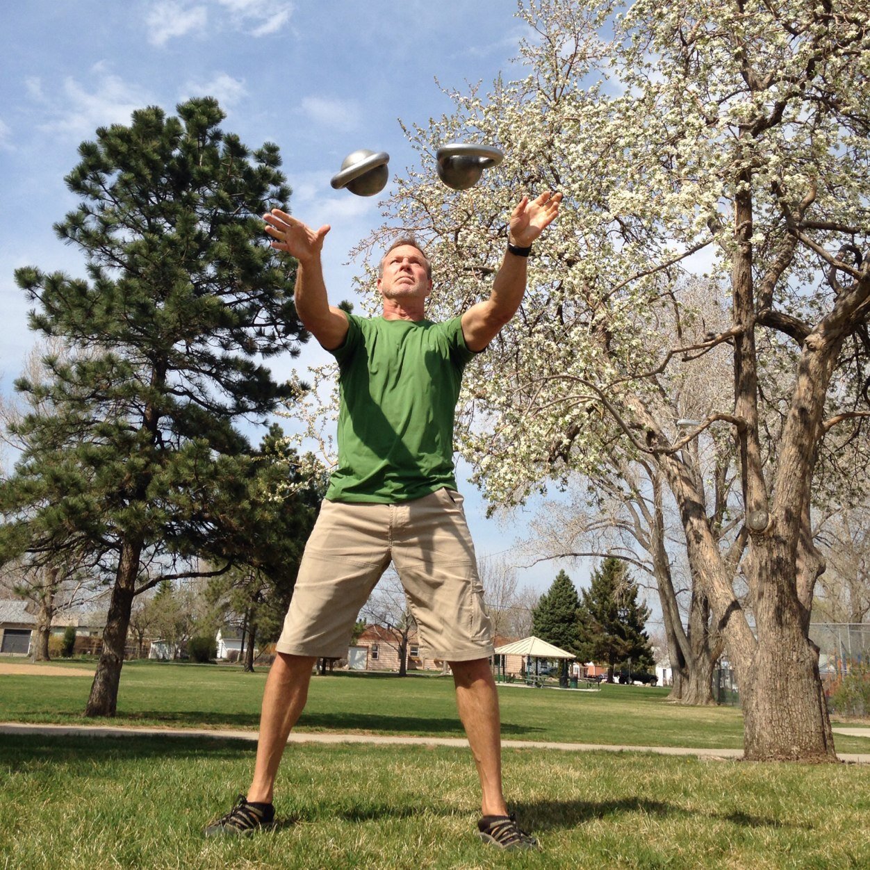 Personal trainer and founder of Kettlebell Athletic Training (K.A.T.), an innovative KB juggling system that promotes strength, agility and athleticism