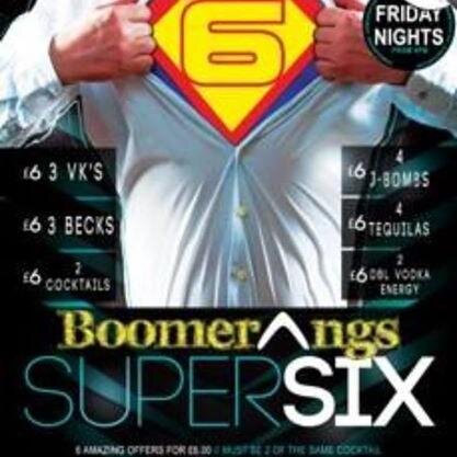 Boomerangs Bar located in Wakefield on Westgate. Boomerangs brings to Wakefield the best range of music, and a range of different themed nights.