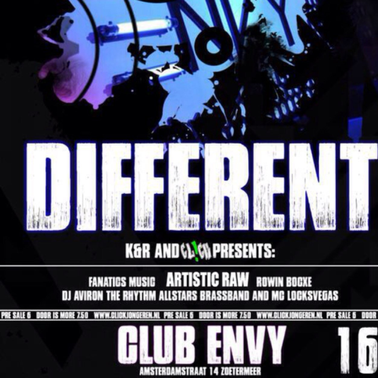 30 april word er een vet 16+ feest georganiseerd in Club Envy! Be there