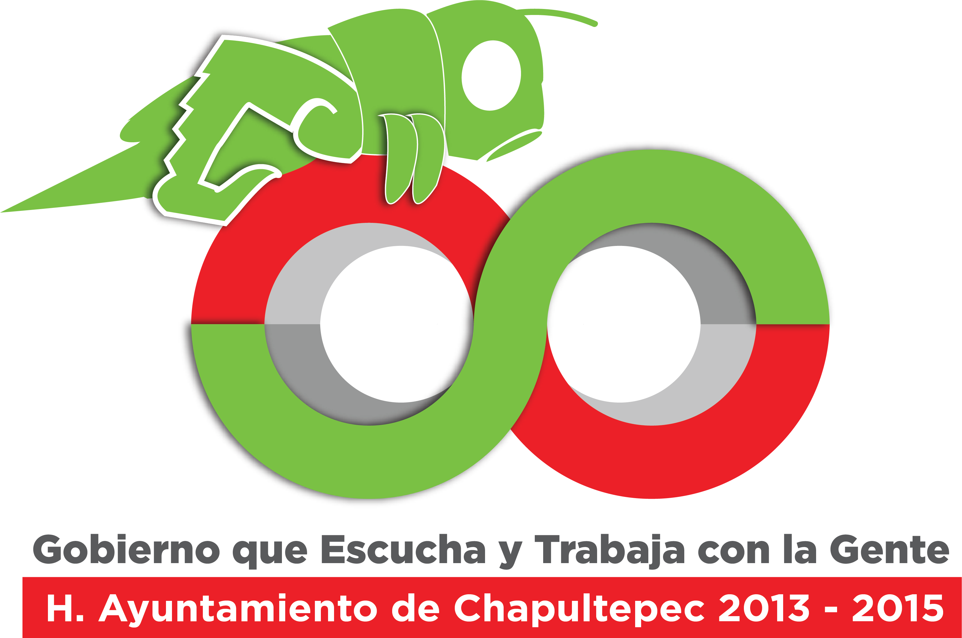 Chapultepec viene del náhuatl Chapoltepec, que se compone de Chapulli, chapulín o langosta, Tepetl, cerro y C apócope de Co,