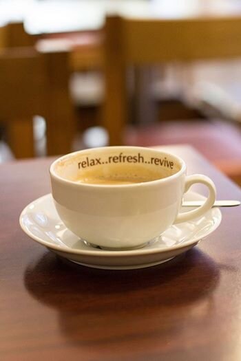 Cafe with quiet atmosphere serving drinks and food at great prices.     83 Margaret Street  W1W 8TB London, United Kingdom