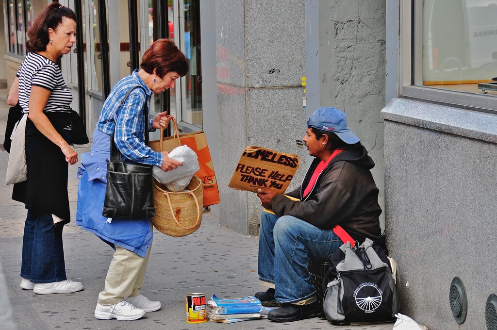 Help the homeless, its important to help because what if that was you!!! i am a person who help the homeless and help get awareness for this issue.