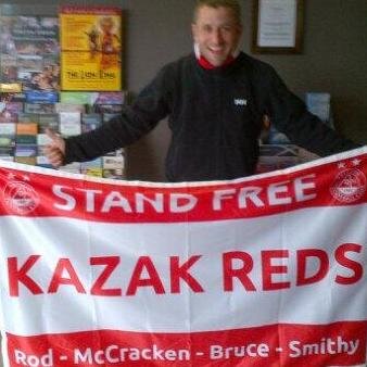 Live in Aberdeen, work in Iraq. Dons fan and one of the founding members of the KAZAK REDS