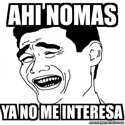ahi nomas pal susto