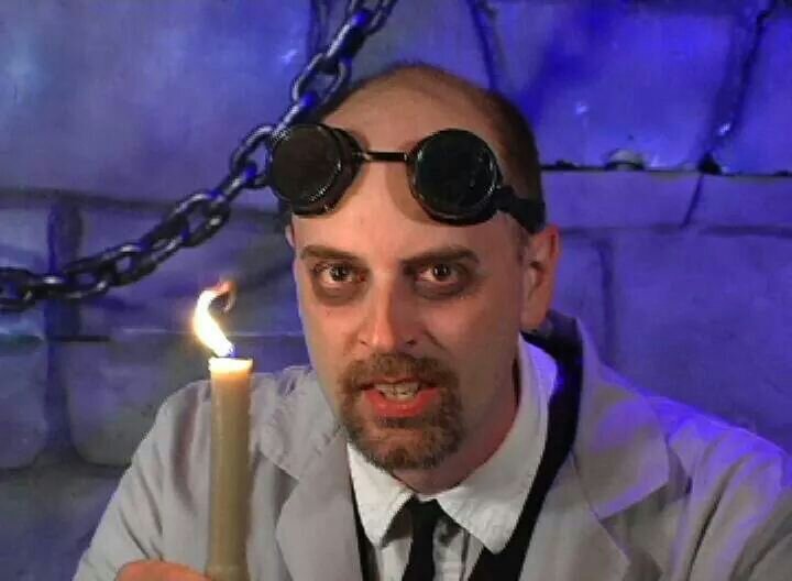 Physician of Fright - Nashville, TN horror host. Not a real doctor but I do play one on TV.