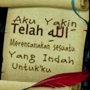 Sesungguhnya pertolongan akan datang bersama kesabaran. (HR. Ahmad) Bersabarlah Allah mempunyai Rencana yang jauh lebih Baik untukmu ;)