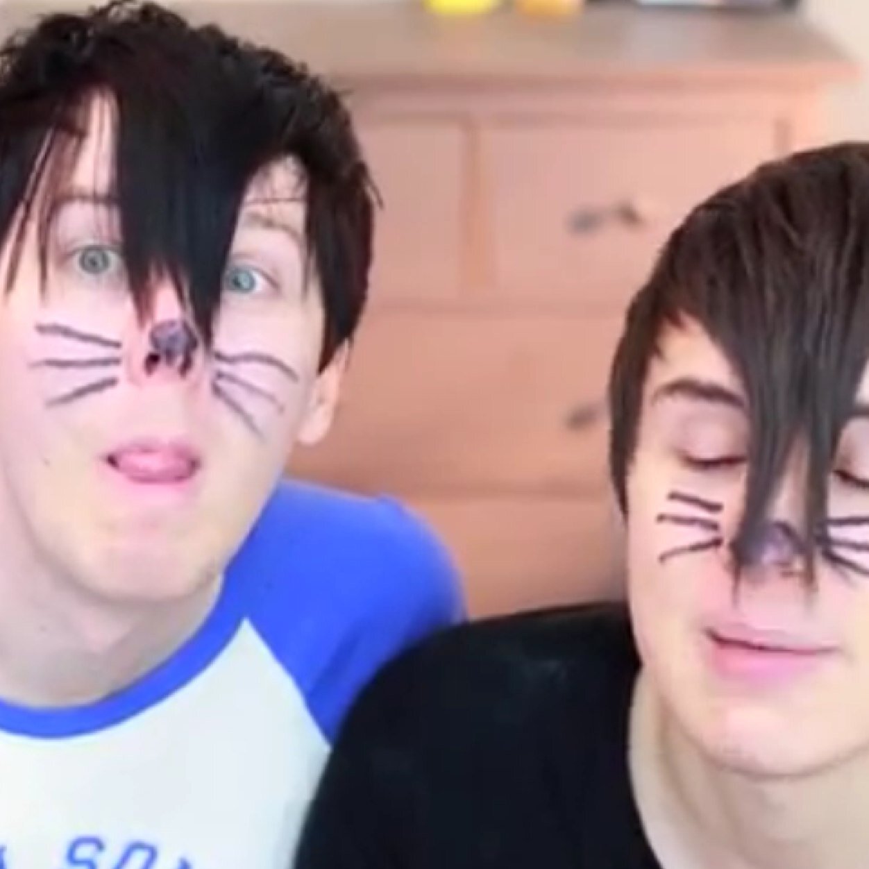 The names like Phan and DoctorWho, yeah clever i know. Hey there hairy egg.