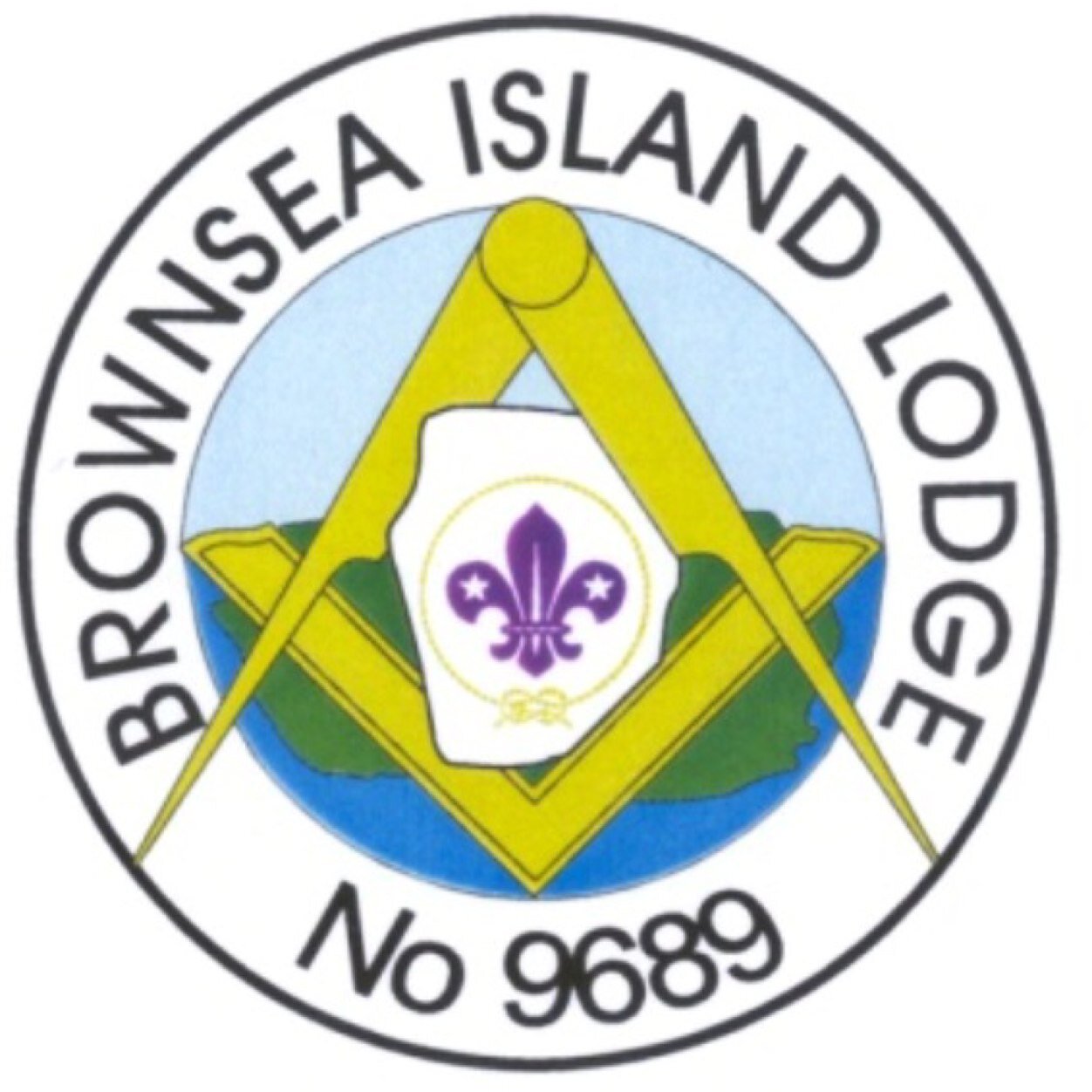 Brownsea Island Lodge No 9689 in the Province of Dorset. A lodge of Freemasons comprising of members, former members and supporters of Scouting.