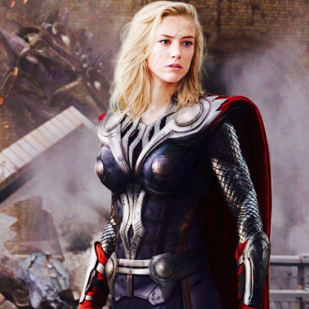 { I possess the mighty hammer Mjölnir. } { Sister to the Trickster Loki. } { Goddess of Thunder. } |#Fem!Thor|#ThorTTDWTAMVRP|#Bi|#WeilderOfMjölnir|#AnyShips|
