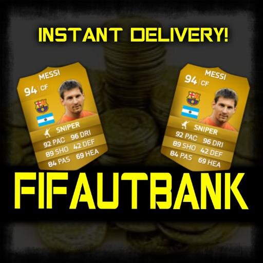 FIFAUTBank's profile picture. 10-120 Seconds Delivery | Consoles: Playstation - XBOX | Ready Stock Every Days. | £7.5/100k Playstation | £6.5/100k XBOX.