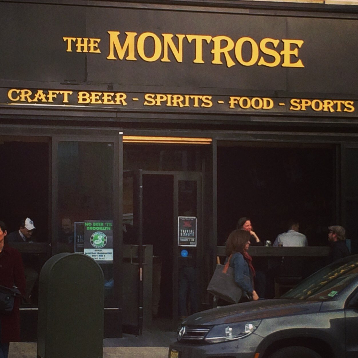 The Montrose - 47 5th Ave. Brooklyn.  1 Block from Barclays. Craft Beer - Official Home for Man City, NYCFC and Michigan Football in BK. info@themontrosebk.com