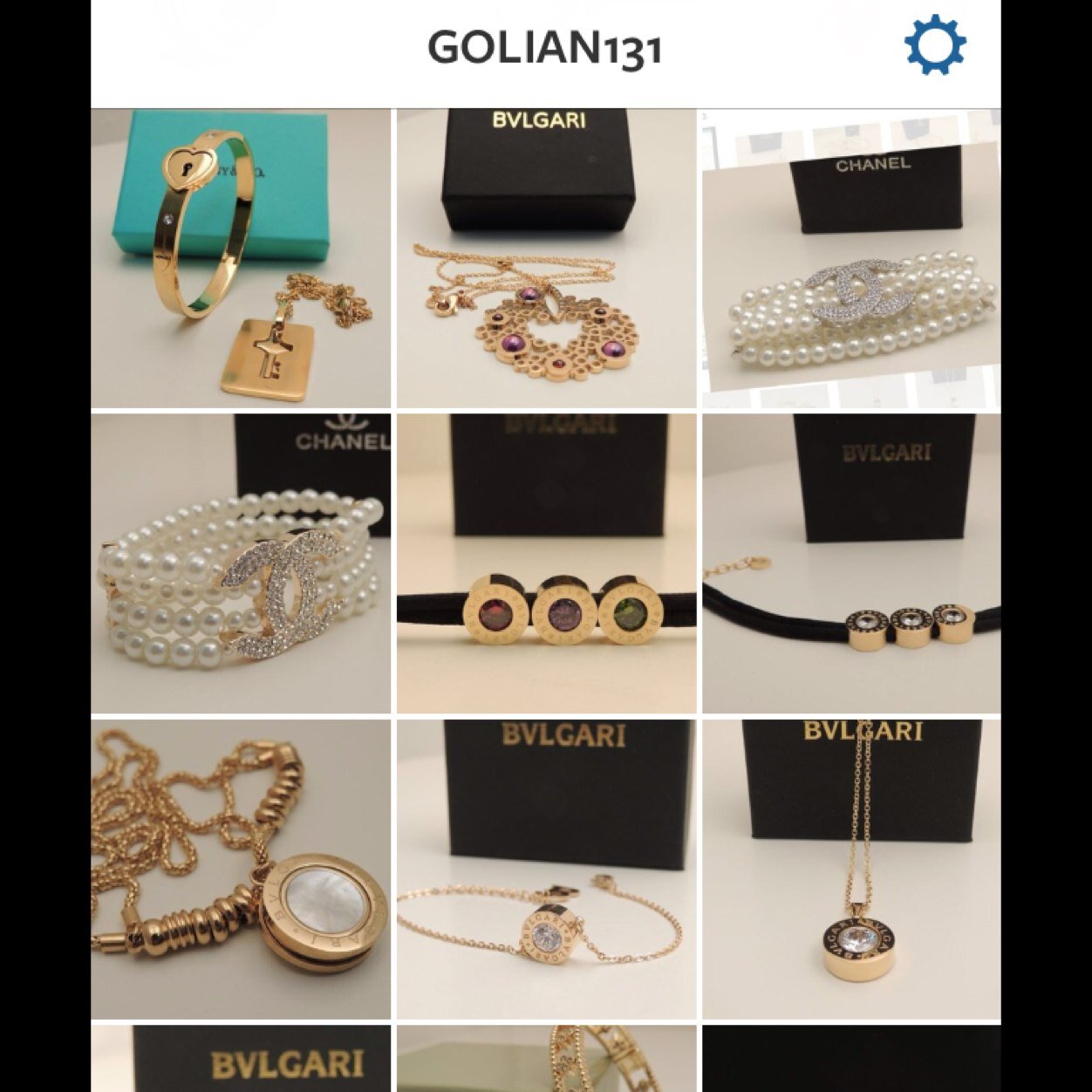 الاكسورات الذهبية و الفضية تكون مطليه بالذهب يوجد ماركات و تقليد ماركات للتواصل على kik/golian131 او instagram / golian131