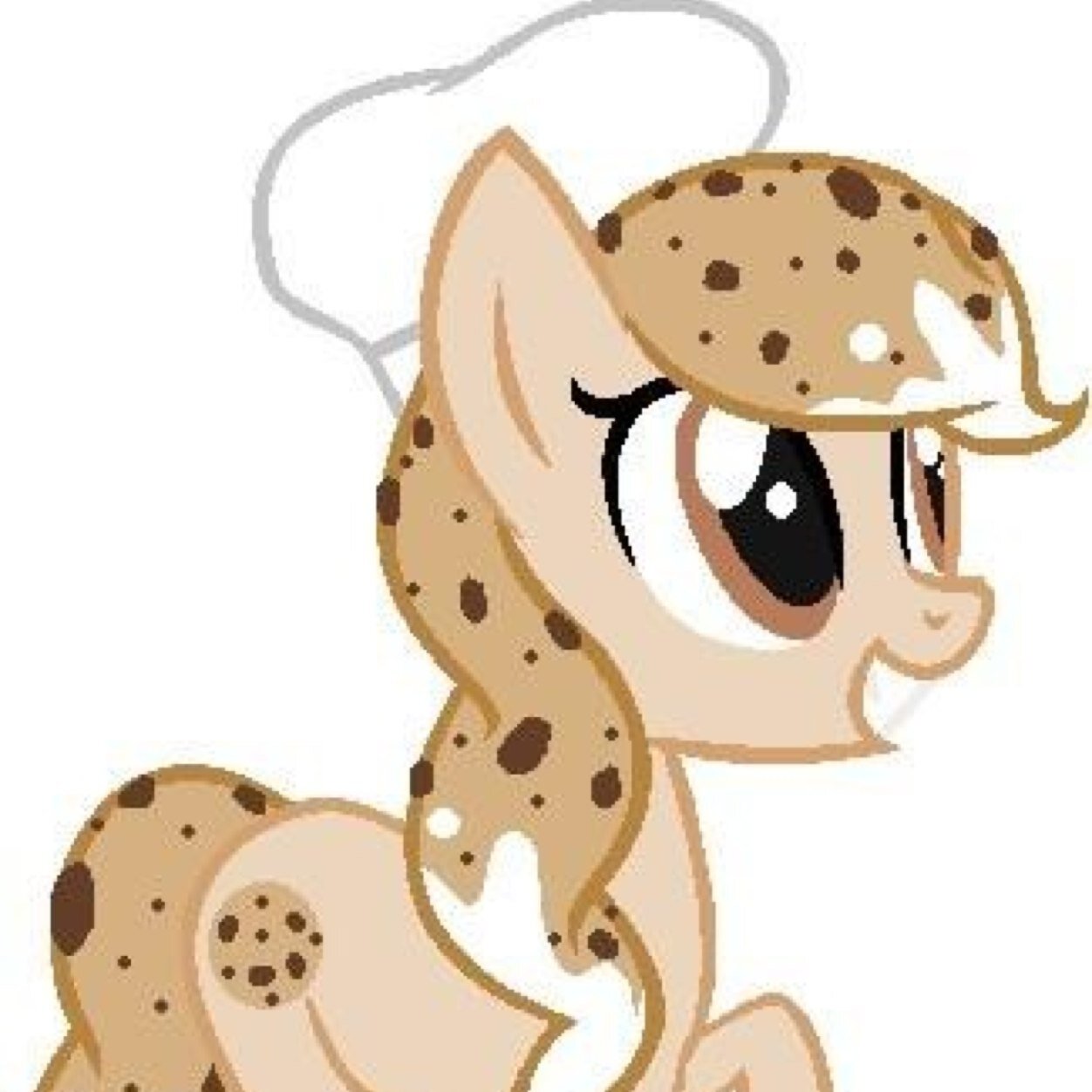A cheery, young cookie baker who lives in Ponyville.