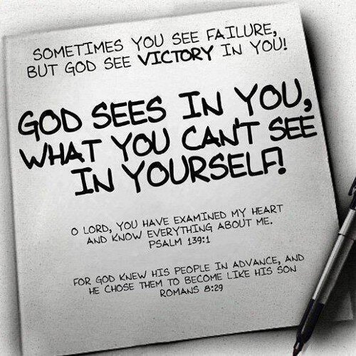 Loving God and knowing He loves me. Growing daily in Him. Becoming stronger than I ever was. AFGM.