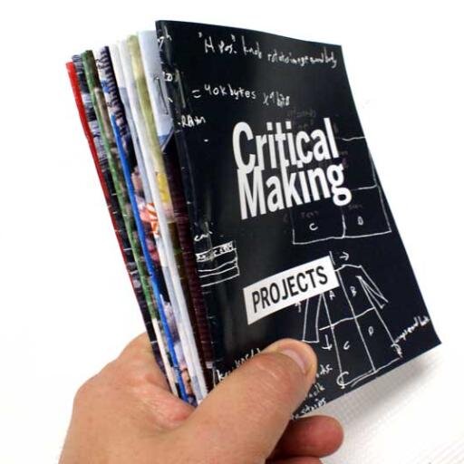 Scans of the entire Critical Making (Hertz et al. 2012) book series will be released here, starting April 27th 2014. http://t.co/kYlXw7SWXN