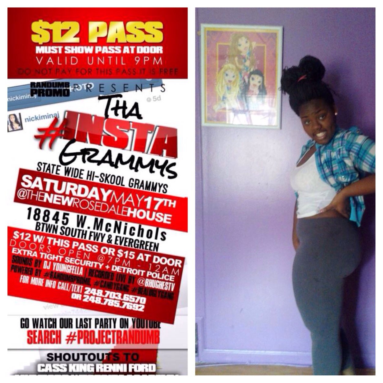 ImShawna|Cute|Thick|5'3|#RanDumbPromtor❤️❤️❤️❤️InstaGrammyz coming soon its gone be a banger so come thur