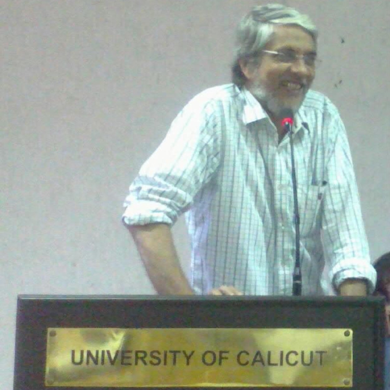 Professor of philsophy and writer
Visiting Professor, Calicut University