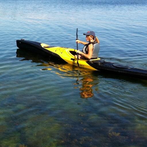 Reader, writer, kayaker in search of clean water