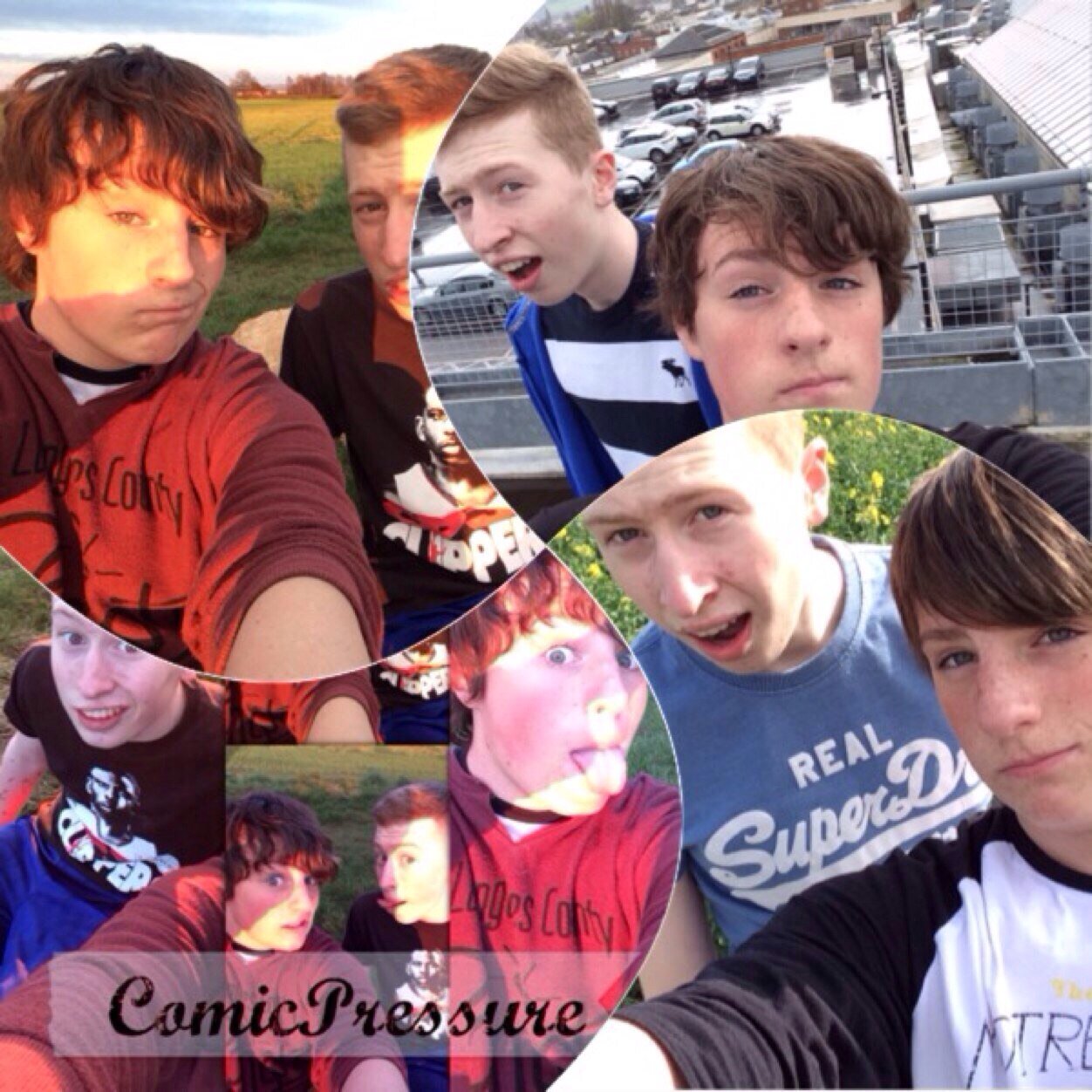 Watch us on youtube, ComicPressure!