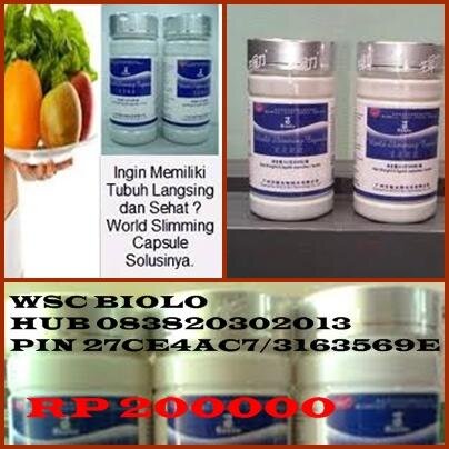 Wsc Herbal PELANGSING BADAN Dijamin MANJUR dan BERGARANSI Minat Hub : 083820302013 Pin: 27CE4AC7 Pin:3163569E