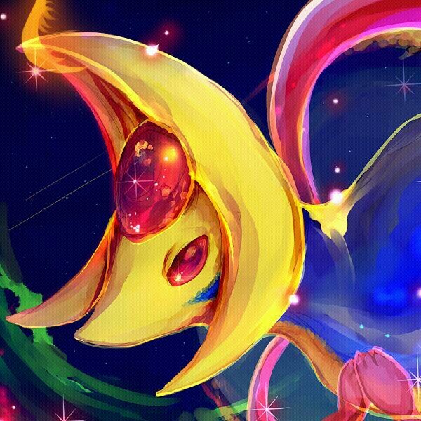 The lunar goddess of Sinnoh. I am the one who chases away the nightmares.|Lv.75|Female|