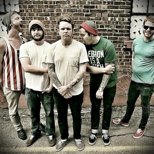 five proper gentlemen. Ben, Alex, Duncan, Chris, Rob.
