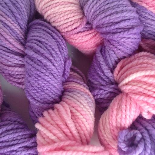 Hand dyed yarn and roving, hand spun yarn and original knitting patterns, all created with love in our Indianapolis area studios.