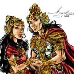 Aku bukan rama kau bukan shinta
 Kita diciptakan sangat berbeda
 Kita tak saling cinta
 Kita bukan rama shinta♬