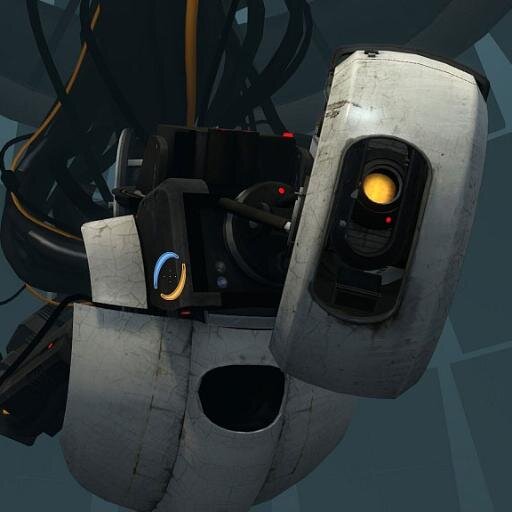 GLaDOS (Genetic Lifeform and Disk Operating System) Hello, and again, welcome to the Aperture Science Computer-Aided Enrichment Center.