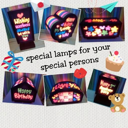 Special Lamp for Your Special Person. For more info 525EE7E2 / 08111640796 (sms only) thanks and happy shoping :)