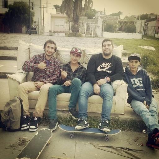 Go to skateboarding