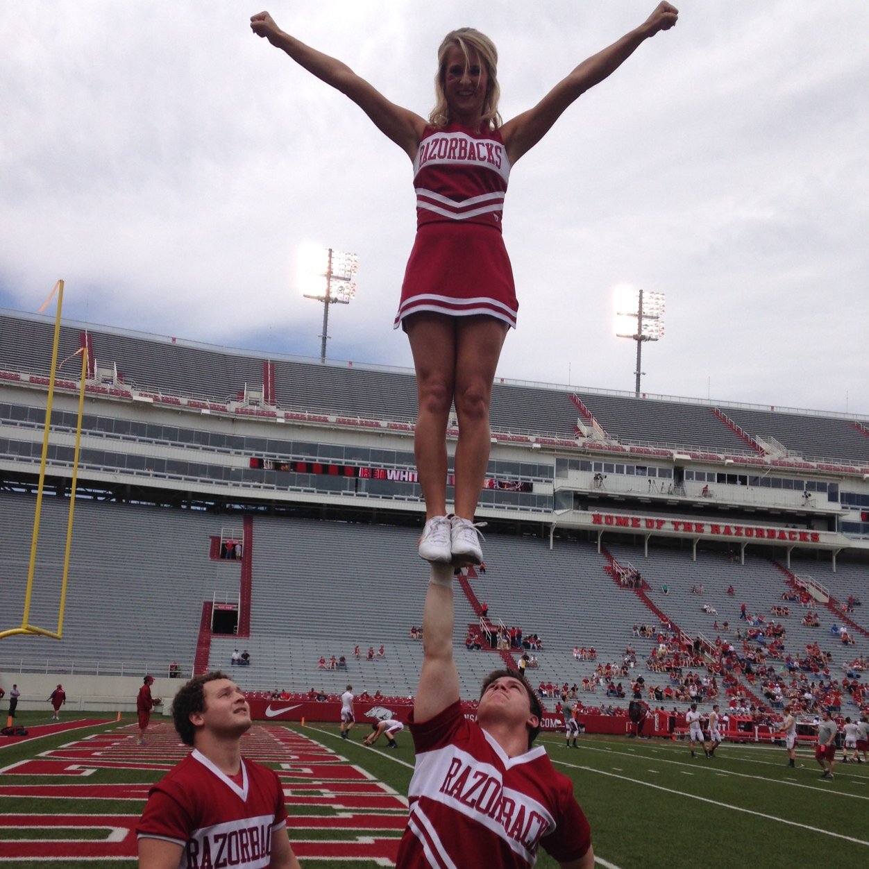 body builder_cheerleader for University of Arkansas_University of Arkansas class of 2017_soldier of christ_BYX