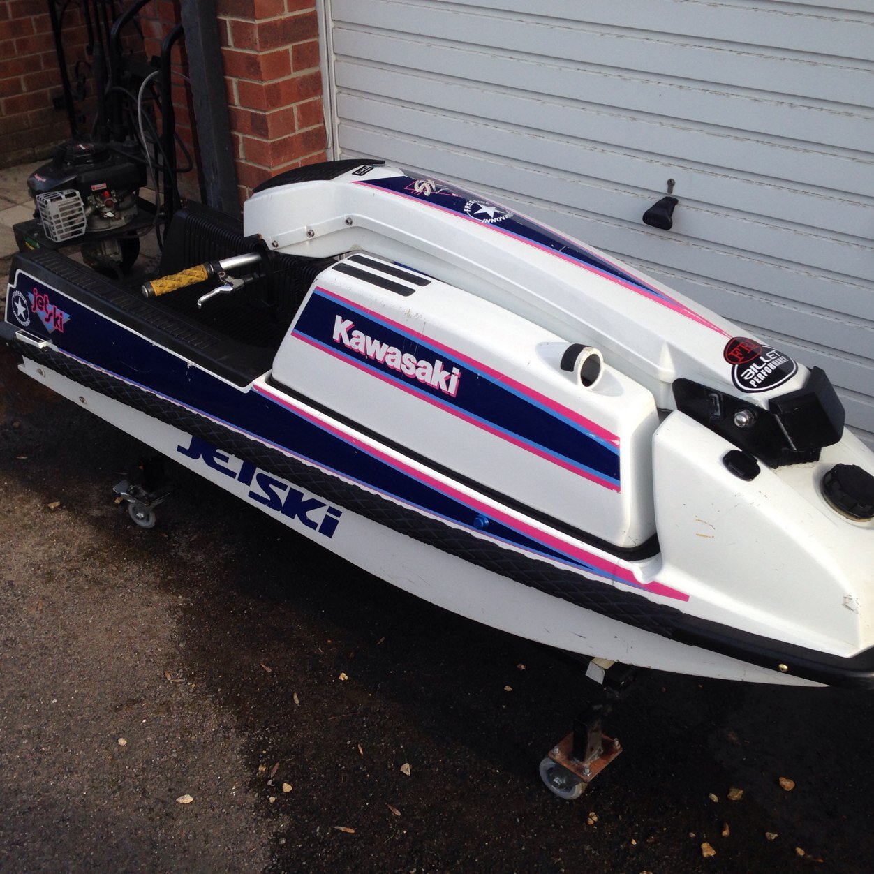 Just brought my first jetski a 550 Sx Kawasaki restored it back to running order!