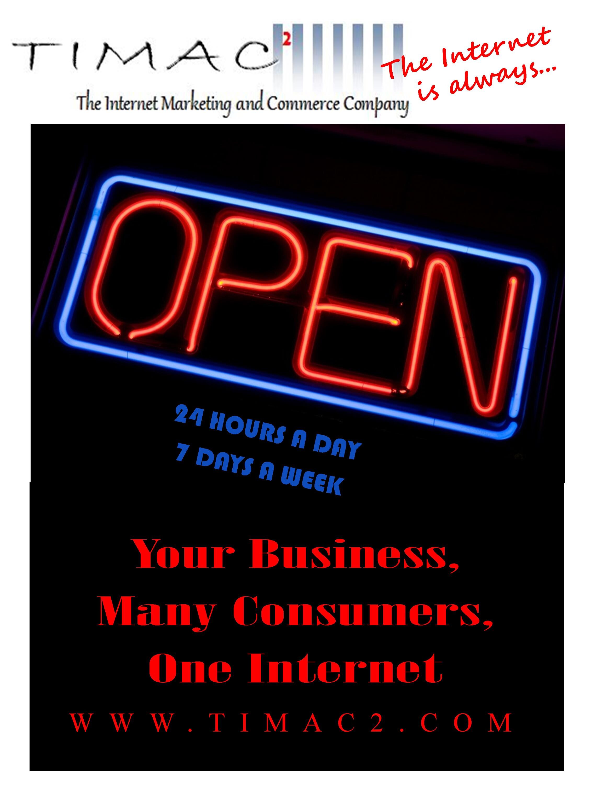 TIMAC2 is a premium service provider of local internet presence management. We also provide targeted internet advertising programs for measurable results.