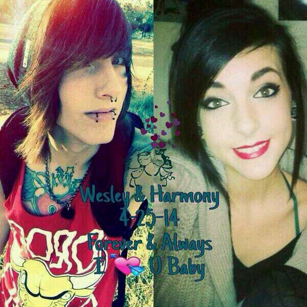 So on 4-25-14 I started dating this beautiful girl Harmony @NipplesCandy shes my beautiful princess. Shes my everything. Love you baby