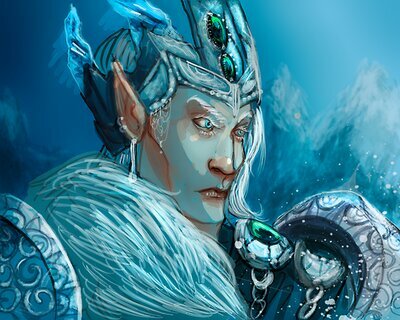 i am a snow elf...i travel skyrim to find more of my kind...i don't like being called a Falmer ... [Parody]21+ OC