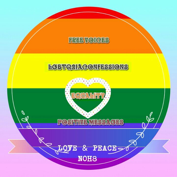 This is a space were #lgbtq2ia can share their thoughts/confessions. Time to free your voices... #equality #samelove #positivemessages