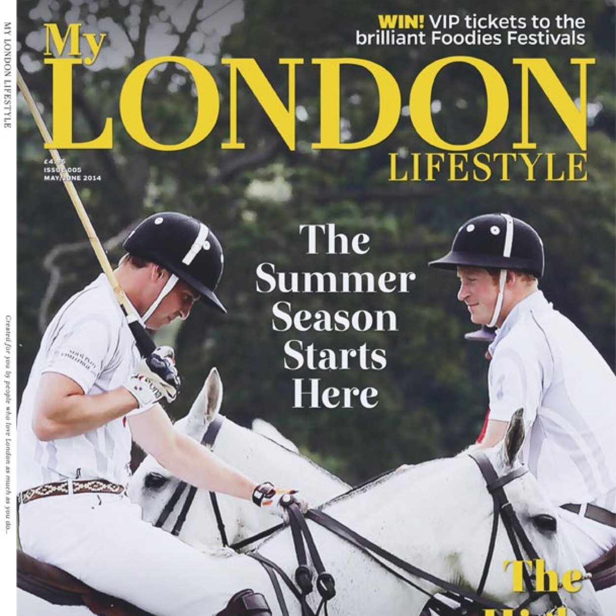 My London Lifestyle Magazine on sale across London, celebrating the greatest city in the world and supporting @llawards
