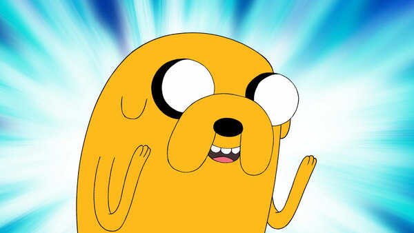 Hi my names jake the dog I like bacon and pancakes made a song of it once you should hear it anyway my bro's name is finn we fight monster's.Like us on facebook