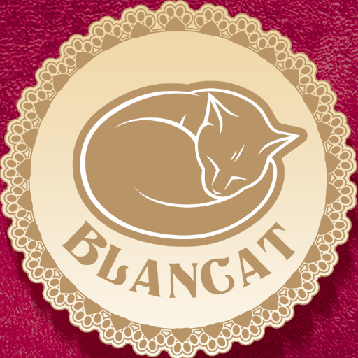 Hi! I'm BlanCat! A luxurious, warm and cosy blanket/bed that encourages your cat to exhibit her natural padding reflex and therefore totally relax her.