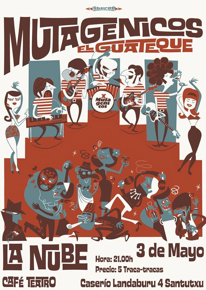 MUTAGÉNICOS se formaron a finales de septiembre de 2008 a partir de miembros de otras bandas de muy distintos estilos.