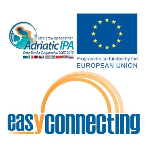 Easyconnecting is co-founded by the Adriatic IPA CBC Programme with the aim of implementing freight transports trough multimodal solutions in the Adriatic area.