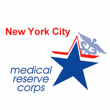 The New York City Medical Reserve Corps is a trained group of 7,000+ volunteer health professionals ready to respond to health emergencies in NYC.