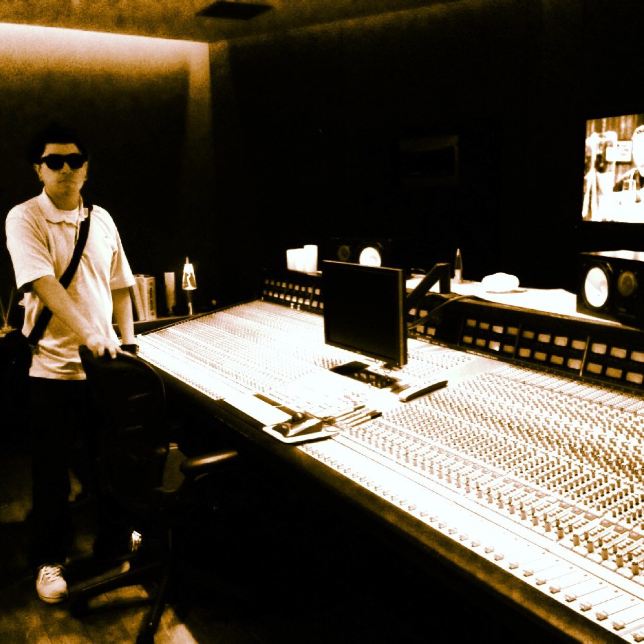 I work with music and stuff