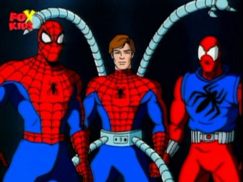 Clones of spiderman