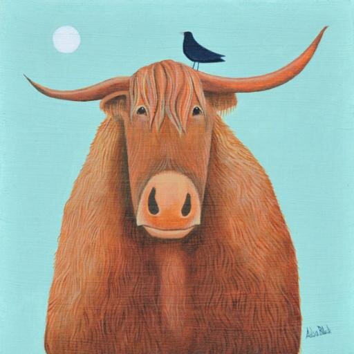 I'm an artist from Galloway in Scotland painting from a studio by the sea. I love animals and wildlife. If I'm not outdoors I'll be in my studio.