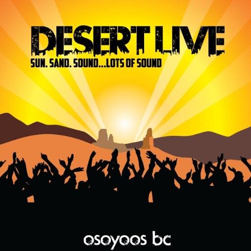 desertlivefest's profile picture. Desert Live is a free summer music festival on the lake in Osoyoos BC. Desert Live is a mult-genre festival with all Canadian content- rock, reggae, soul, blues